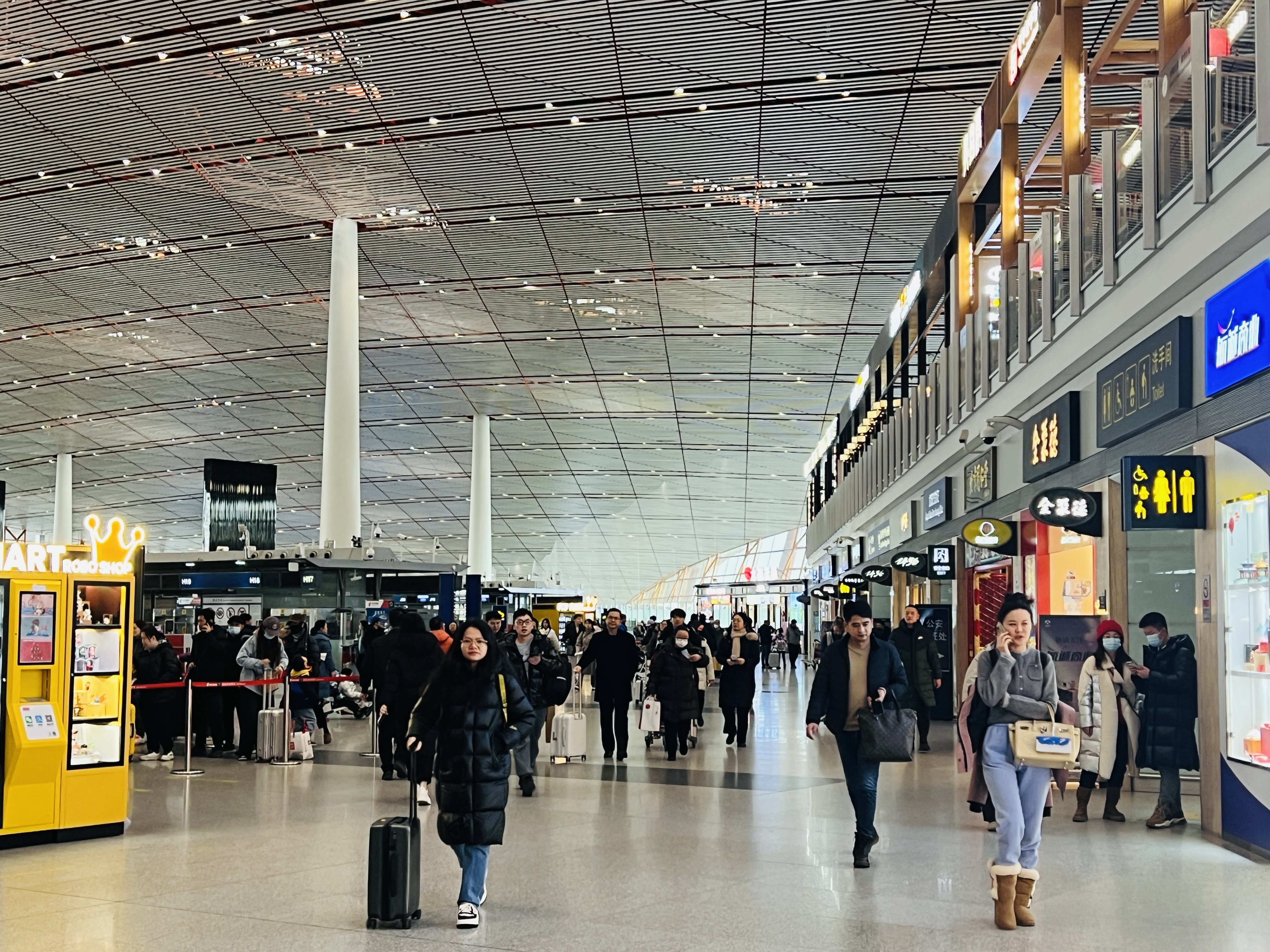 首都机场2024年春运运送旅客7445万人次(图1)