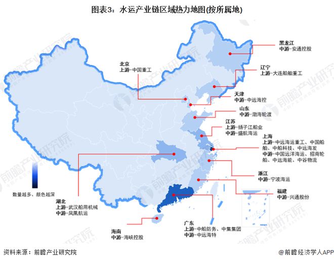 【干货】2024年水运行业产业链全景梳理及区域热力地图(图3)