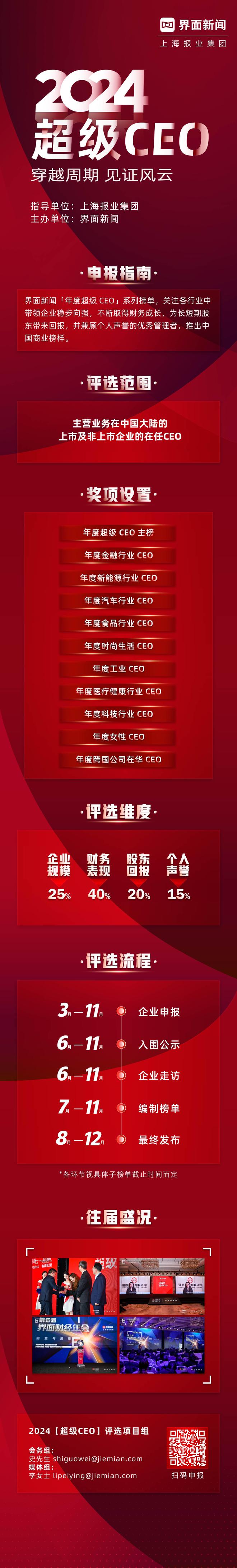 Im体育网站：界面新闻2024年度科技行业CEO评选启动！(图1)