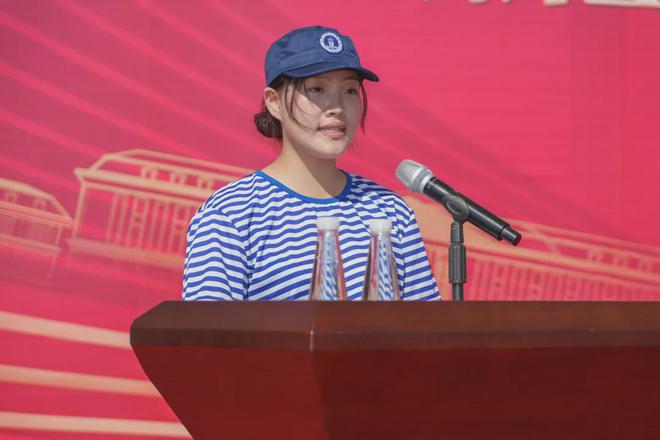 Im体育网站：唐山海运职业学院举行2024年新生开学典礼暨军训开营仪式(图6)