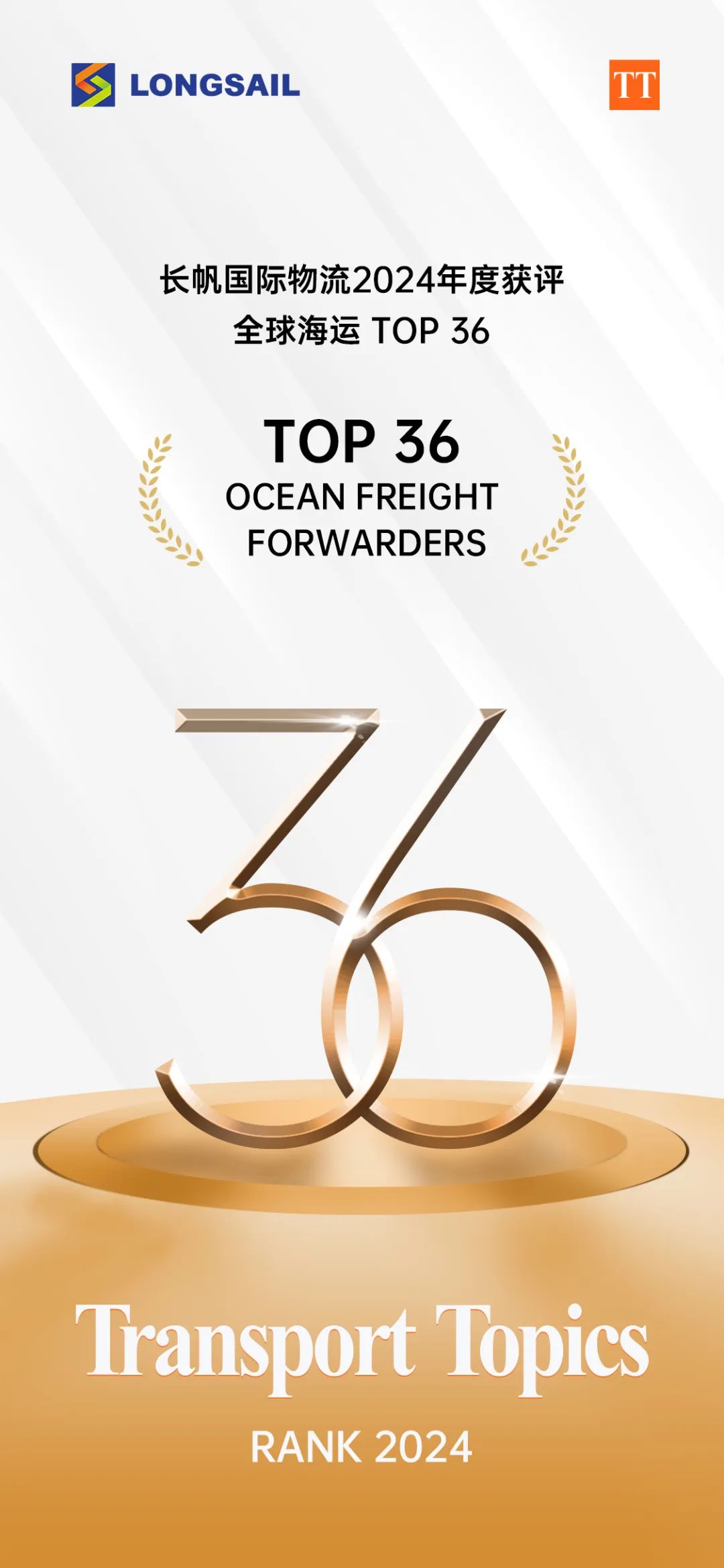 Im（中国体育）：喜讯长帆国际物流荣登2024年全球海运50强榜单(图2)