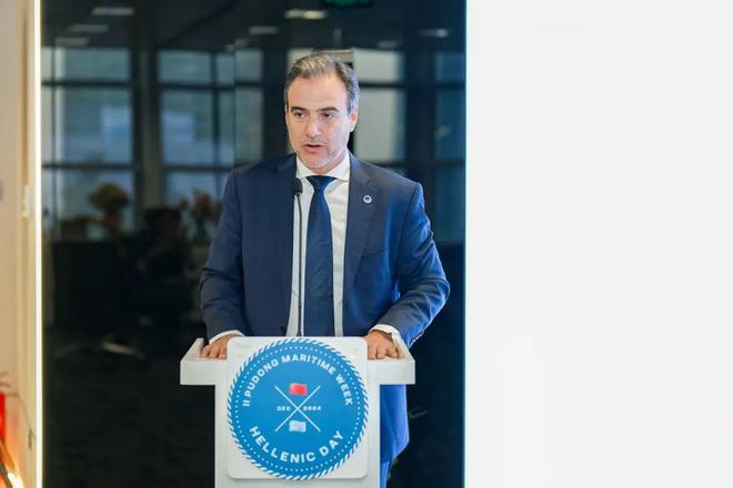 Im体育网站：希腊-浦东航运金融产业交流洽谈会暨2024浦东航运周希腊日主题活动成功举办｜界(图6)