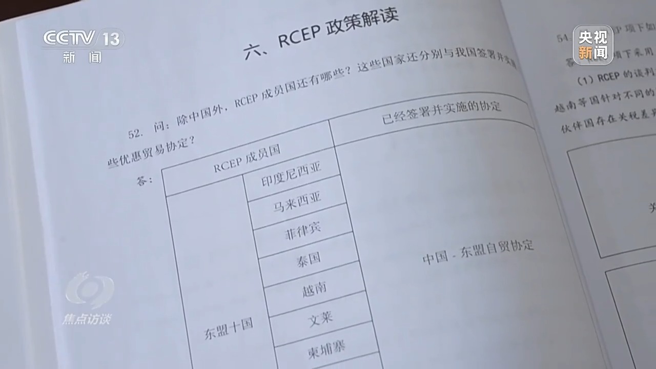 Im（中国体育）：焦点访谈丨生效实施三周年RCEP交出了怎样的“成绩单”？(图9)