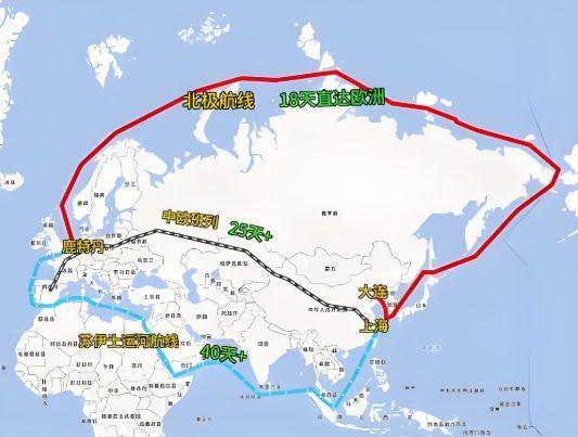 Im（中国体育）：中欧班列遇挫之际中国正式开通北极航道新航线天直通欧洲(图2)