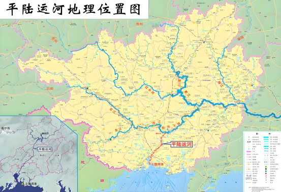 百年建筑解读：平陆运河通航在即广西建材物流格局将迎来全面重构(图1)